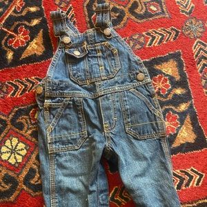 Osh kosh dark denim overalls 6months